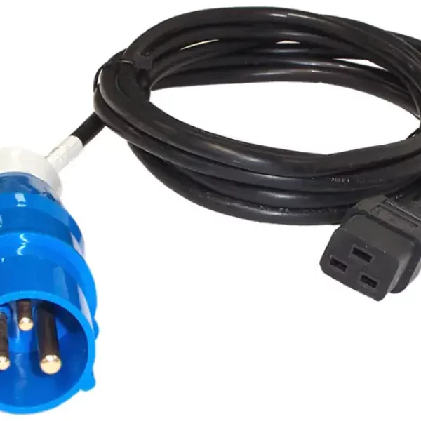 CABLE POWER CORD MENEKES 16A TYP248-FEMALE C19 3M BLACK