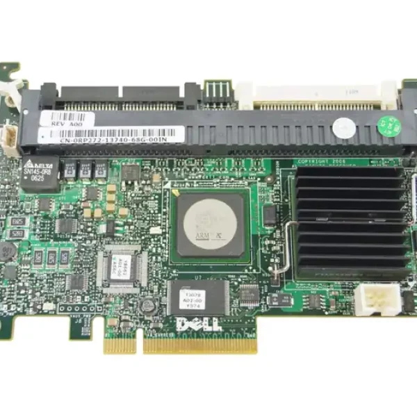 RAID CONTROLLER DELL PERC 5I 256MB/INT/3GB/2CHx4 INT