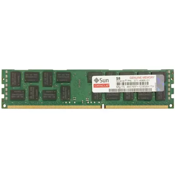 8GB SUN PC3L-10600R DDR3-1333 2Rx4 CL9 ECC RDIMM 1.35V