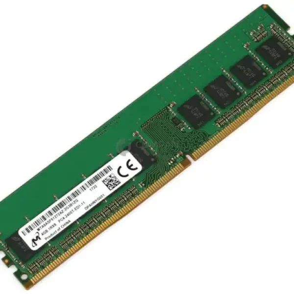 4GB MICRON PC4-19200T DDR4-2400T 1Rx8 CL9 ECC UDIMM 1.2V