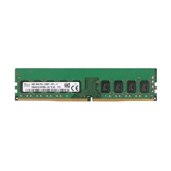 4GB HYNIX PC4-19200T DDR4-2400T 1Rx8 CL9 ECC UDIMM 1.2V