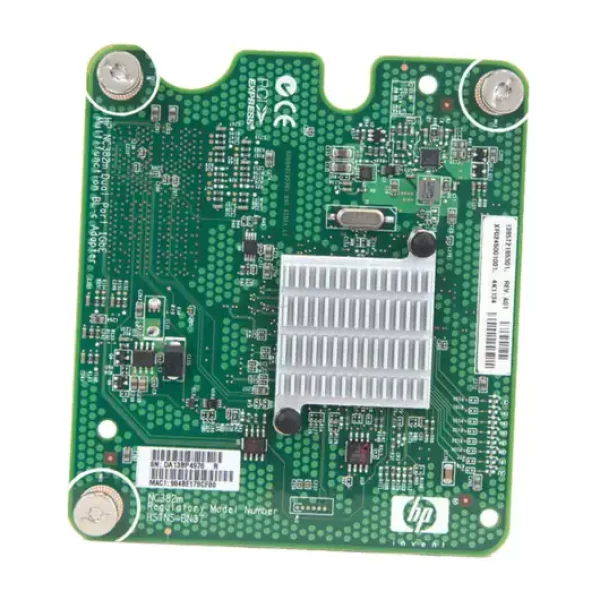 BLADE NIC ETH HP BLC NC382M DUAL PORT 1GB MEZZANINE CARD