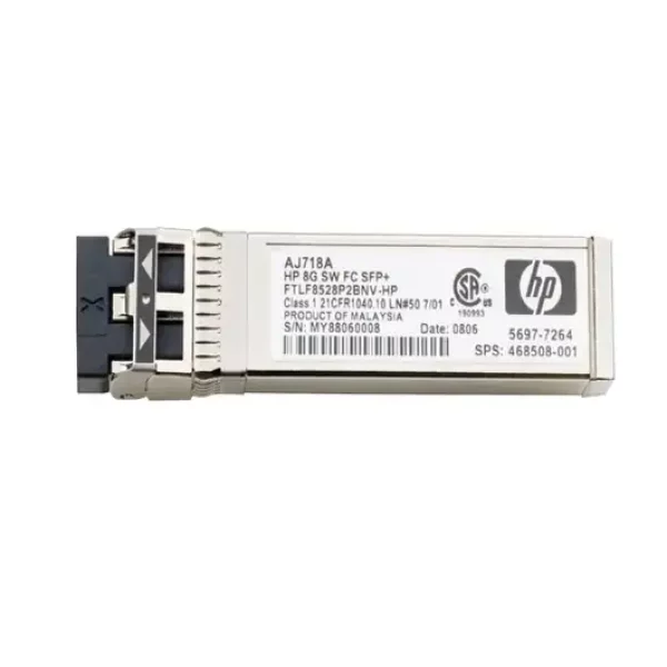 FC SFP+ HP 8GB LC SW MMF AJ718A