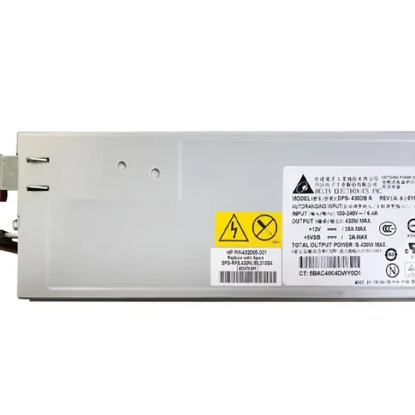 POWER SUPPLY SRV HP ML310 G5P 430W - 432055-001