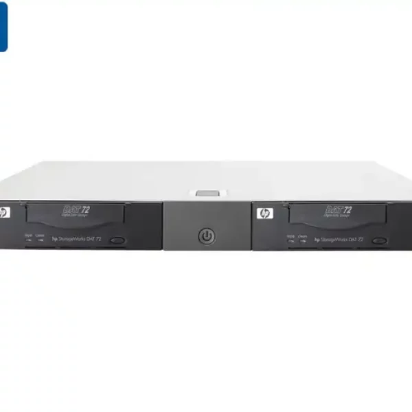 TAPE DRIVE ENC 1U HP STORAGEWORKS WITH 2x DAT 72GB SCSI