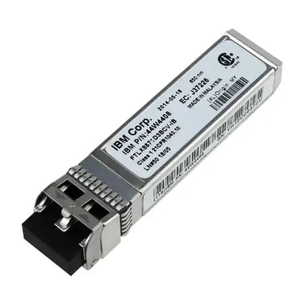ETH IBM 10 GIGABIT 44W4408 ETHERNET SW SFP+ TRANSCEIVER NEW