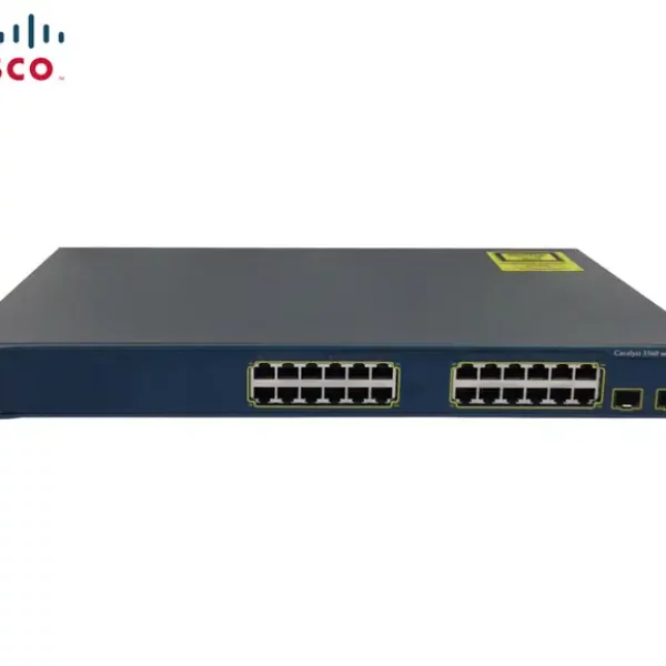 SWITCH ETH 24P 100MB 2x1GBE SFP CISCO CATALYST 3560 POE