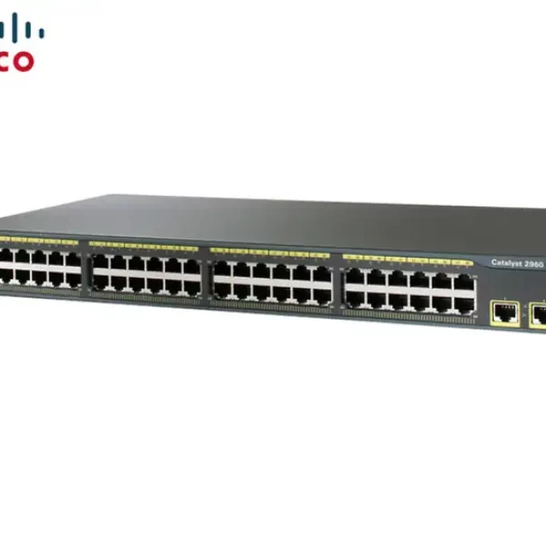 SWITCH ETH 48P 100MB 2x1GBE PORTS CISCO CATALYST 2960