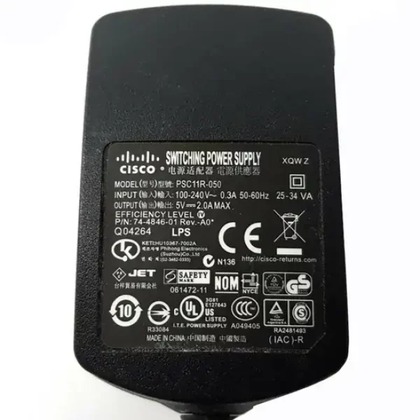 AC ADAPTER CISCO 5V/2.0A