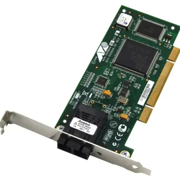 NIC 100MB ALLIED TELESIS OPTICAL SC DUAL PORT PCI