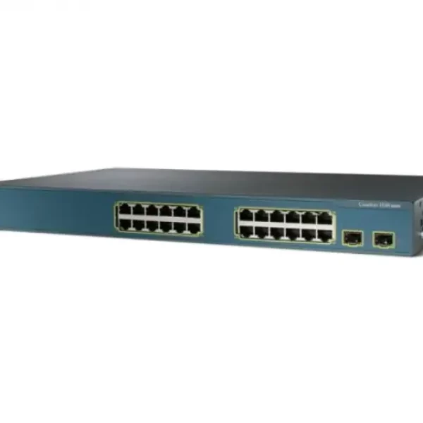 SWITCH CISCO CATALYST WS-C3560-24TS-S, 24 PORTS 10/100, 2 SFP