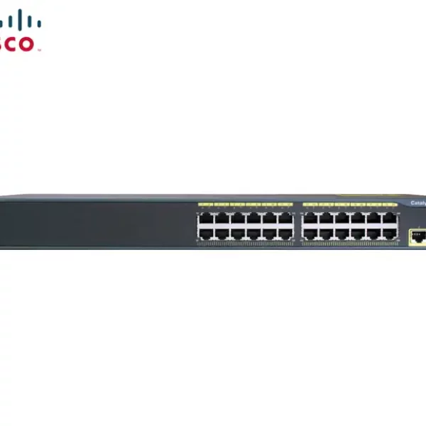 SWITCH ETH 24P 100MB & 2x1GB RJ45 CISCO CATALYST 2960
