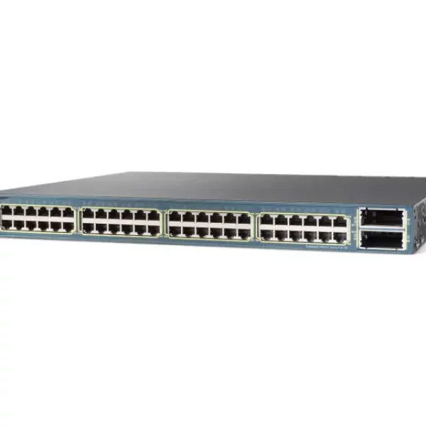 SWITCH ETH 48P 1GBE 2x10GB X2 PORTS CISCO 3560E