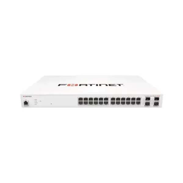 SWITCH ETH 24P 1GB & 4x1GB SFP FORTINET 224D-FPOE POE+ NO RACKMOUNT KIT