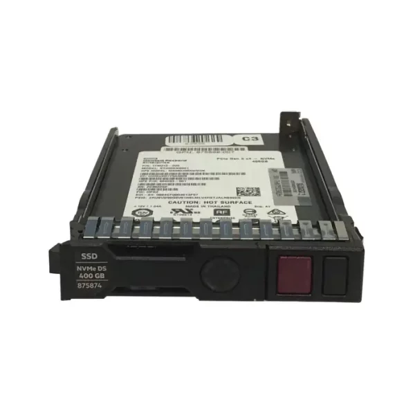 SSD SRV 400GB 2.5" HP NVMe PCI-E x4 MU 875874-001 875593-B21