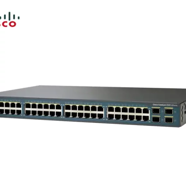 SWITCH ETH 48P 100MB 4x1GBE SFP CISCO CATALYST 3560 v2 POE