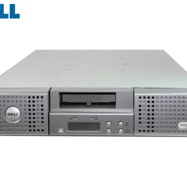TAPE LIBRARY DELL POWERVAULT 124T 2U WITH 1xLTO3 DRIVE/1xMAG