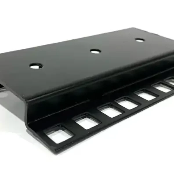 RACK RAIL 42U RACK SQUARE HOLES BLACK