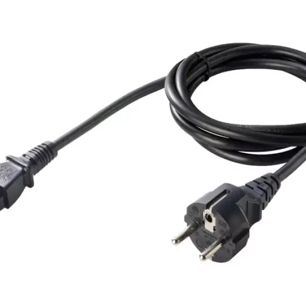 ΚΑΛΩΔΙΟ ΤΡΟΦΟΔΟΣΙΑΣ SCHUKO ΣΕ C13 ΜΑΥΡΟ NEW