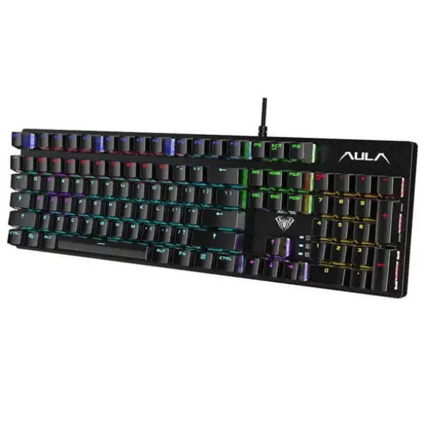 KEYBOARD AULA S2022 MECHANICAL RGB BLACK USB GR NEW