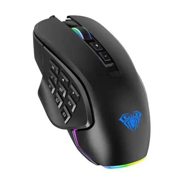MOUSE AULA H510 RGB WIRED USB BLACK NEW