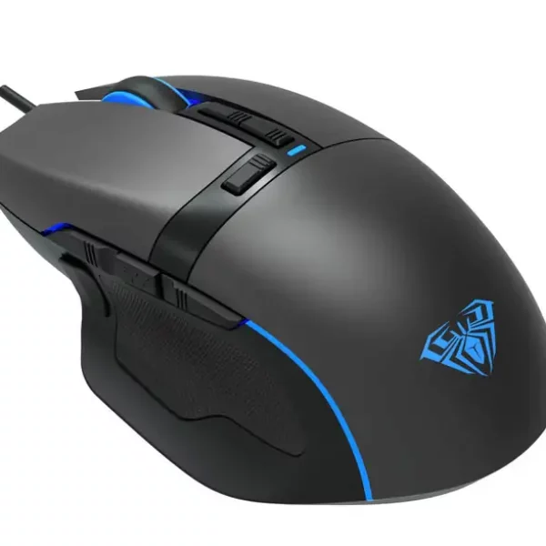 MOUSE AULA F808 RGB WIRED USB BLACK NEW