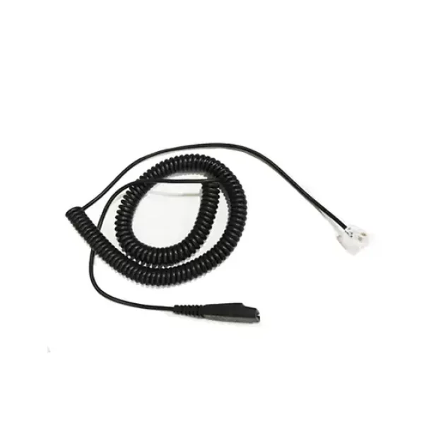 SUPERVOICE SVC-QD305 HEADSET QD TP RJ9 BOTTOM CABLE