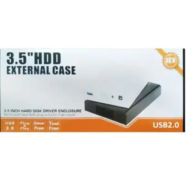 EXTERNAL ENCLOSURE CASE USB 2.0 FOR 3.5'' HDD