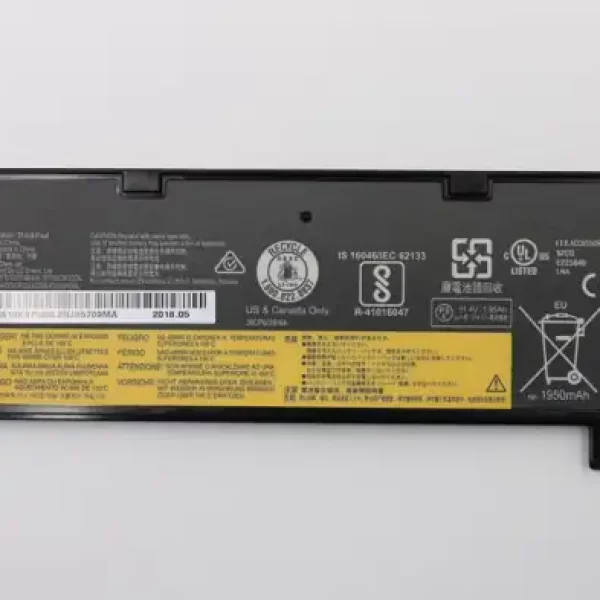 LENOVO THINKPAD T470 T480 T570 T580 P51S P52s 11.4V BATTERY NEW