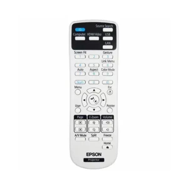 EPSON REMOTE CONTROLLER E 2155W FOR EB-2265U, EB-2250U, EB-2165W, EB-2155W, EB-2040