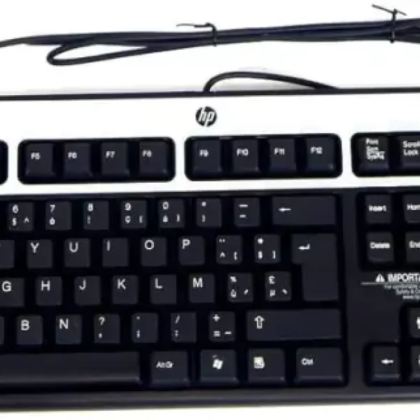 KEYBOARD HP BL/PS2/UK