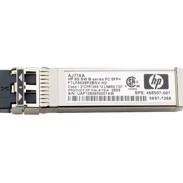 FC SFP+ HP 8GB LC AJ716A