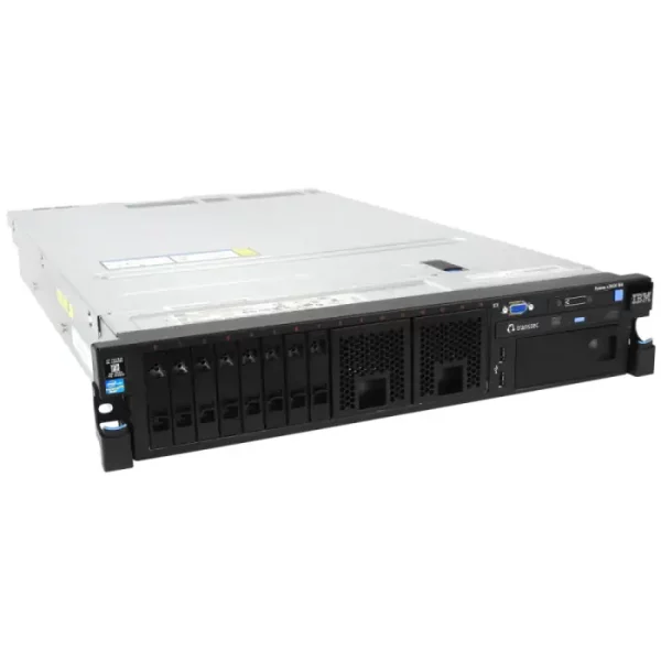 SERVER IBM X3650 M4 8SFF 2xE5-2620/2X4GB/RAID M5110e-512MBwB