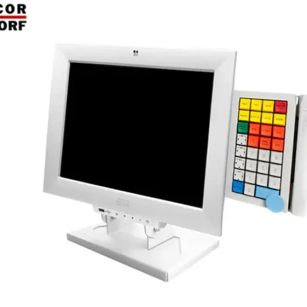 POS MONITOR 15" TOUCH WINCOR BA83A WH MSR/KB NO BASE/CBL GA