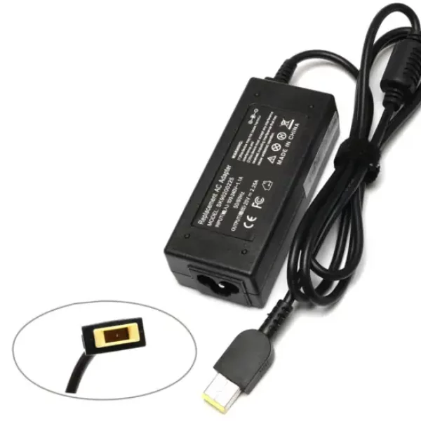 AC ADAPTER IBM-LENOVO 20.0V/2.25A/45W (YELLOW SQUARE)
