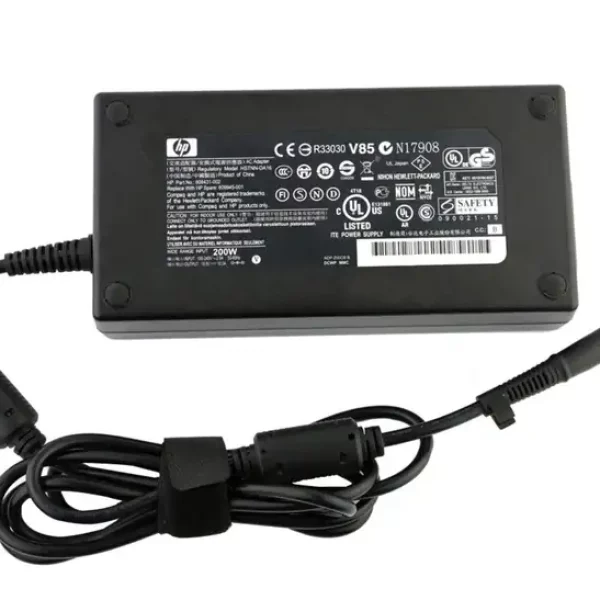 AC ADAPTER HP 19.5V/10.3A/200W (7.4*5.0) - 608431-002