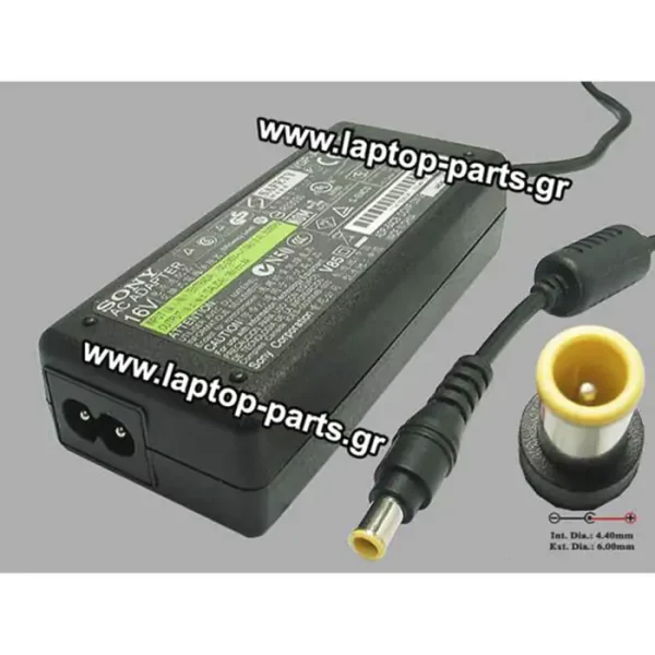 AC ADAPTER SONY 16.0V/4.0A/64W (6.5*4.4) - VGP-AC16V8