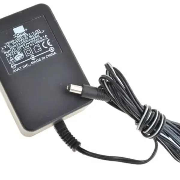 AC ADAPTER 3COM 12V/1A - 7900-000-021-2.00
