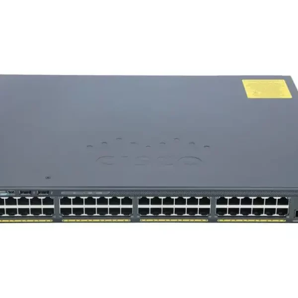 SWITCH ETH 48P 1GBE 4X1GBE SFP CISCO 2960X LAN Base POE+ 740W WS-C2960X-48FPS-L
