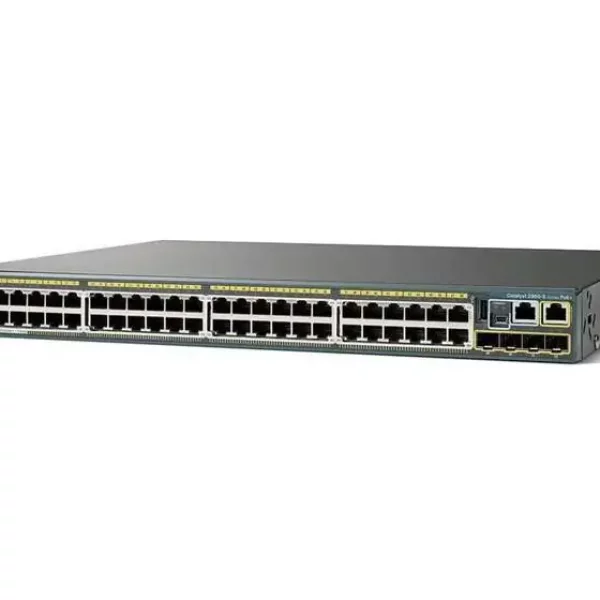 SWITCH ETH 48P 1GBE 2x10GBE SFP+ CISCO CATALYST 2960-X PoE+ LAN Base 370W WS-C2960X-48LPD-L