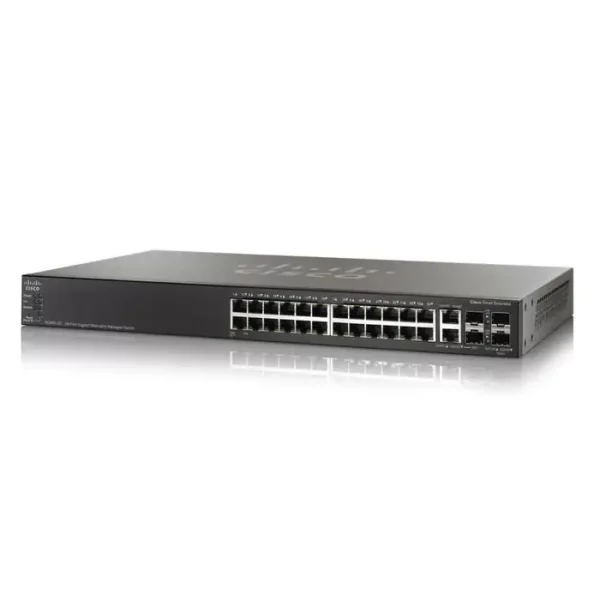 SWITCH ETH 24P 1GBE CISCO C2960X POE 370W 4xSFP