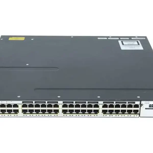 SWITCH ETH 48P 1GBE CISCO 3750X IP Base POE+ 435W (OPTIONAL 10G) 1xPSU 715W WS-C3750X-48P-S