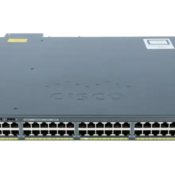 SWITCH ETH 48P 1GBE 2x10GBE SFP+ CISCO CATALYST 2960-XR POE 370W, IP LITE 2xPSU 640W WS-C2960XR-48LPD-I