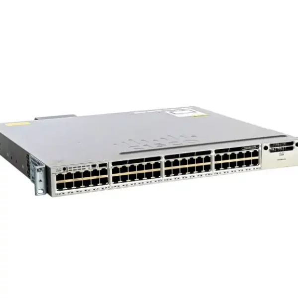 SWITCH ETH 48P 1GBE CISCO C3850 POE+ 2x715W LAN BASE (OPTIONAL 10G) WS-C3850-48U-E