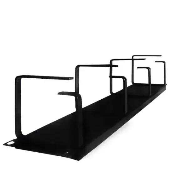 CABLE MANAGER COMMSCOPE 2U 4 HOOK BLACK METAL