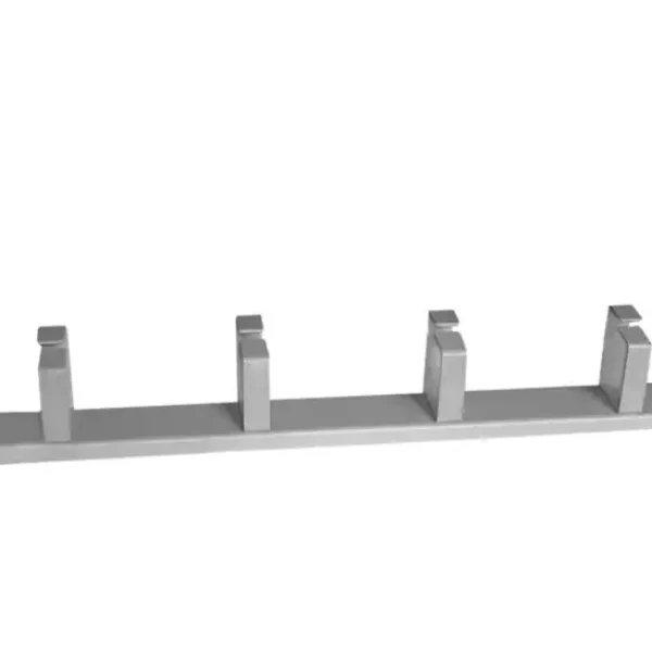 CABLE MANAGER NONAME 1U 4 HOOK WHITE METAL