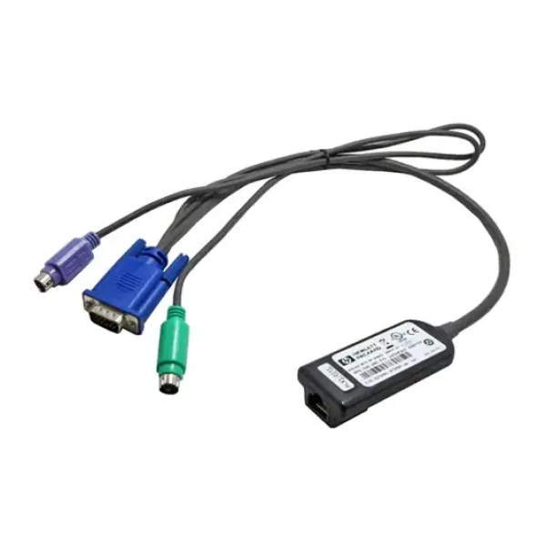HP KVM CAT5 PS2 INTERFACE ADAPTER