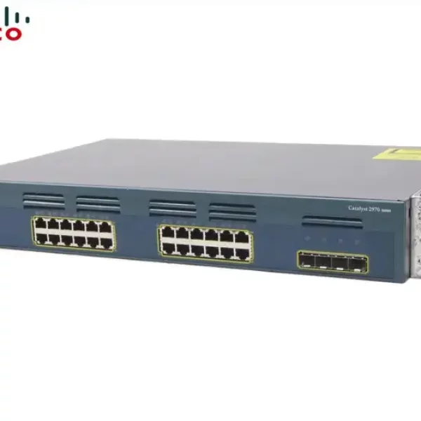 SWITCH ETH 24P 1GBE & 4xSFP CISCO CATALYST 2970