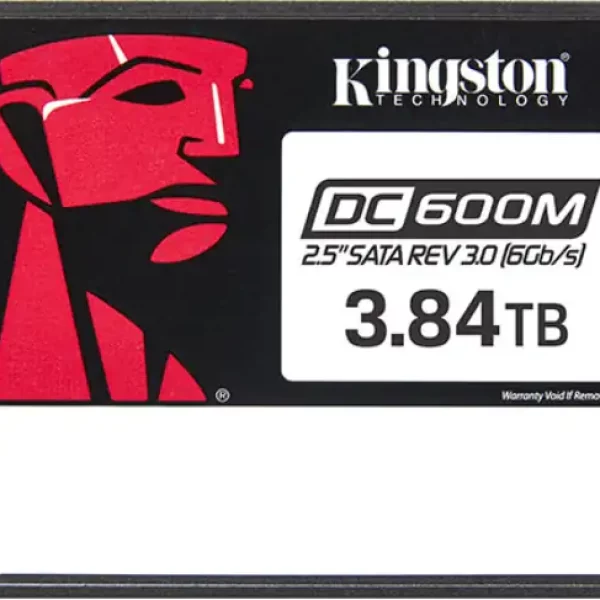 SSD SRV 3.84TB 2.5" KINGSTON DC600M SATA3 6GB/S NEW