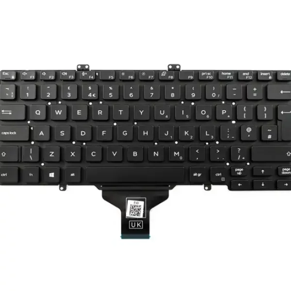 DELL LATITUDE 5400 5401 5410 KEYBOARD UK BL NEW